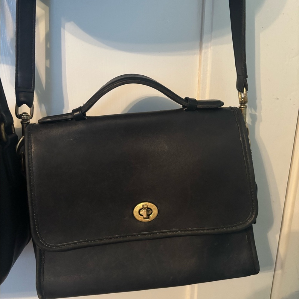 Vintage Coach Court Bag 9870